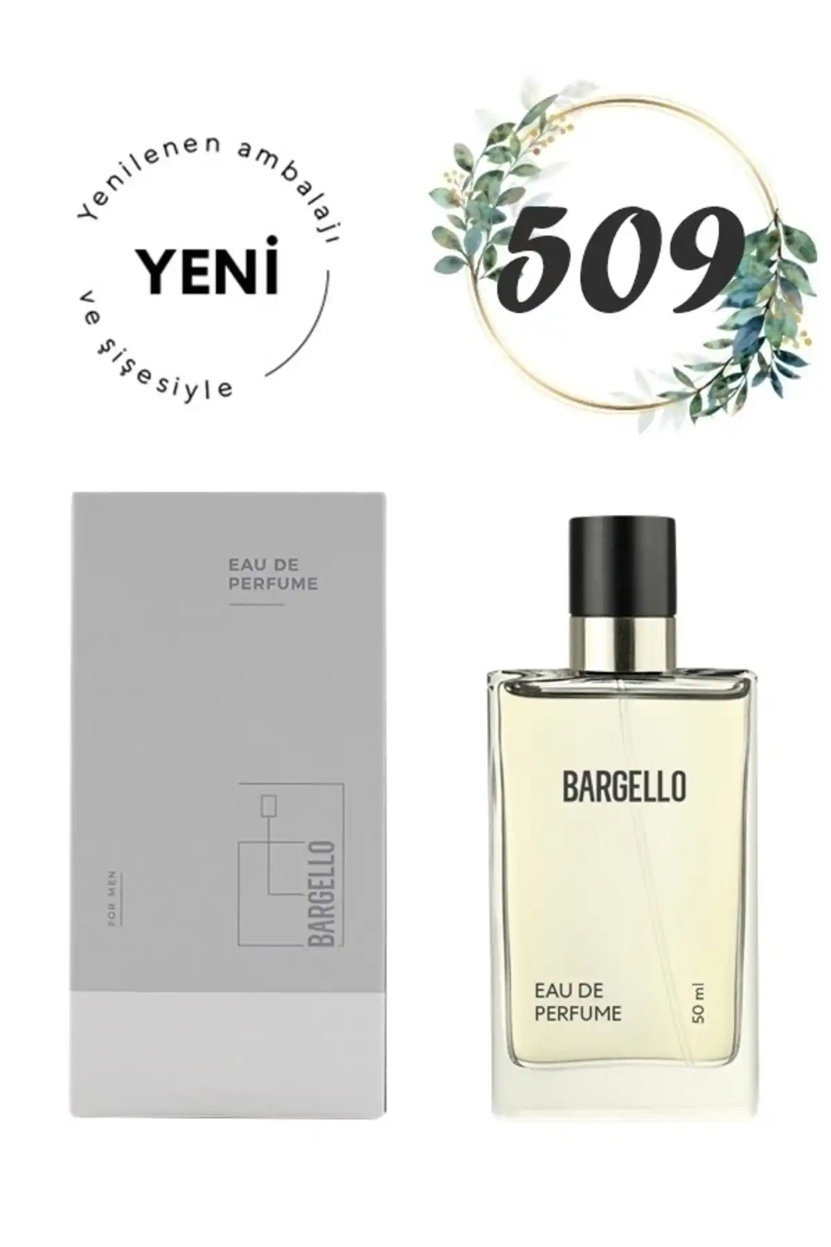 Bargello Erkek Parfüm 509 Fresh: Çiçeksi ve Ferah Bir Deneyim Sunuyor
