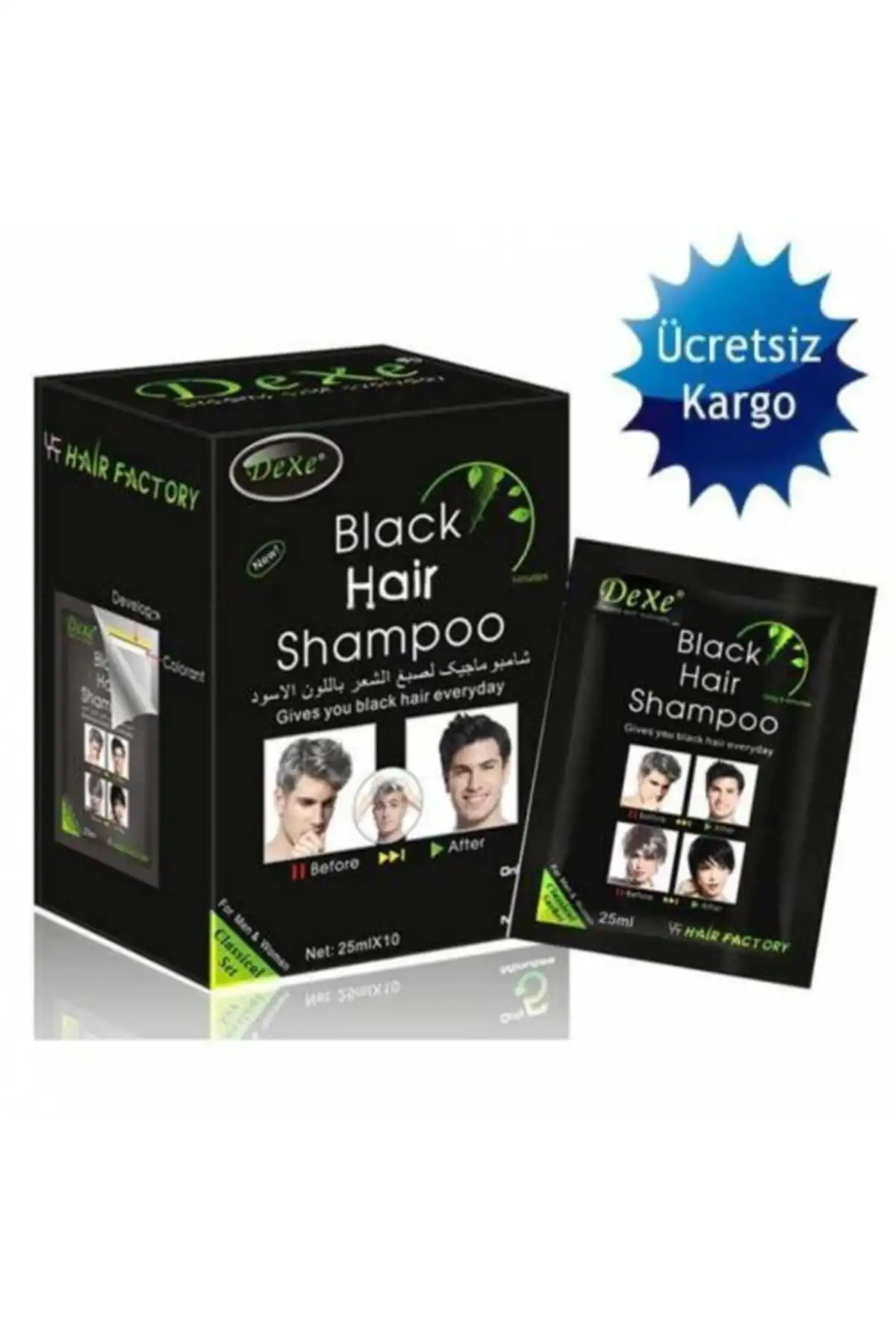 Dexe Black Hair Beyaz Kapatıcı Şampuan ile Doğal Saç Bakımı