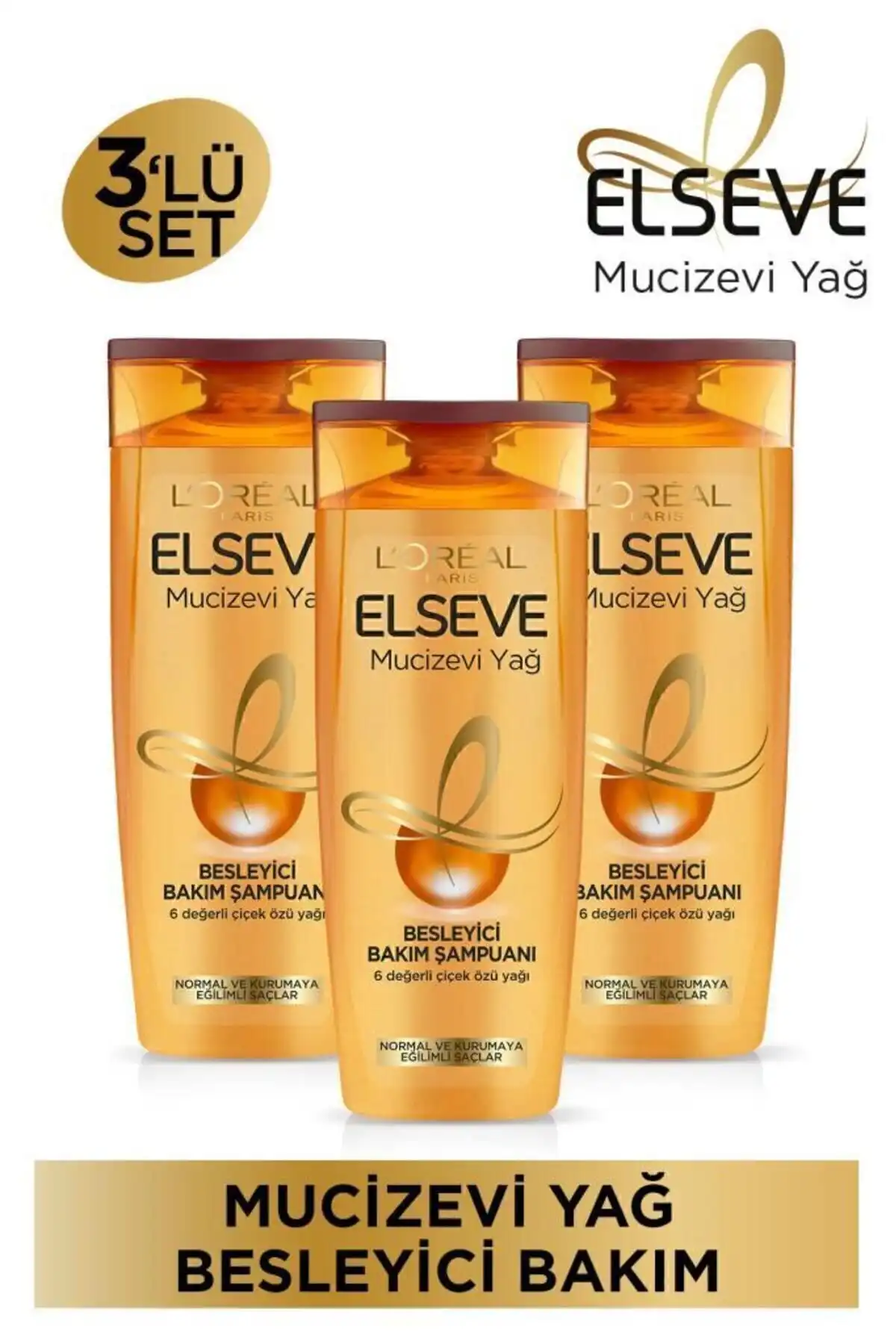 Elseve Mucizevi Yağ Besleyici Bakım Şampuanı 360ml: Kuru Saçlar İçin İdeal