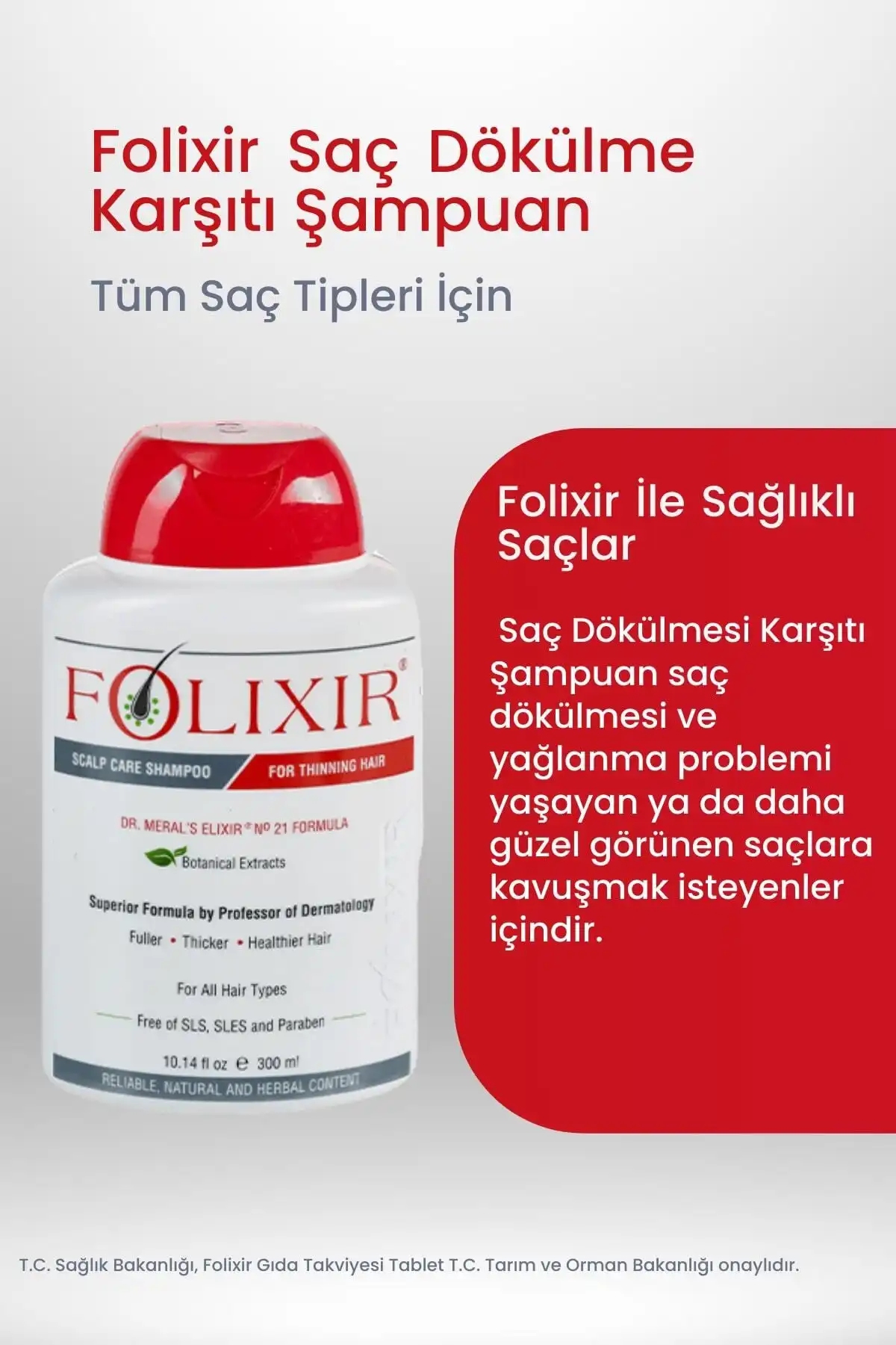 Folixir Saç Dökülmesine Karşı Şampuan: Sağlıklı Saçlar İçin Doğal Çözüm