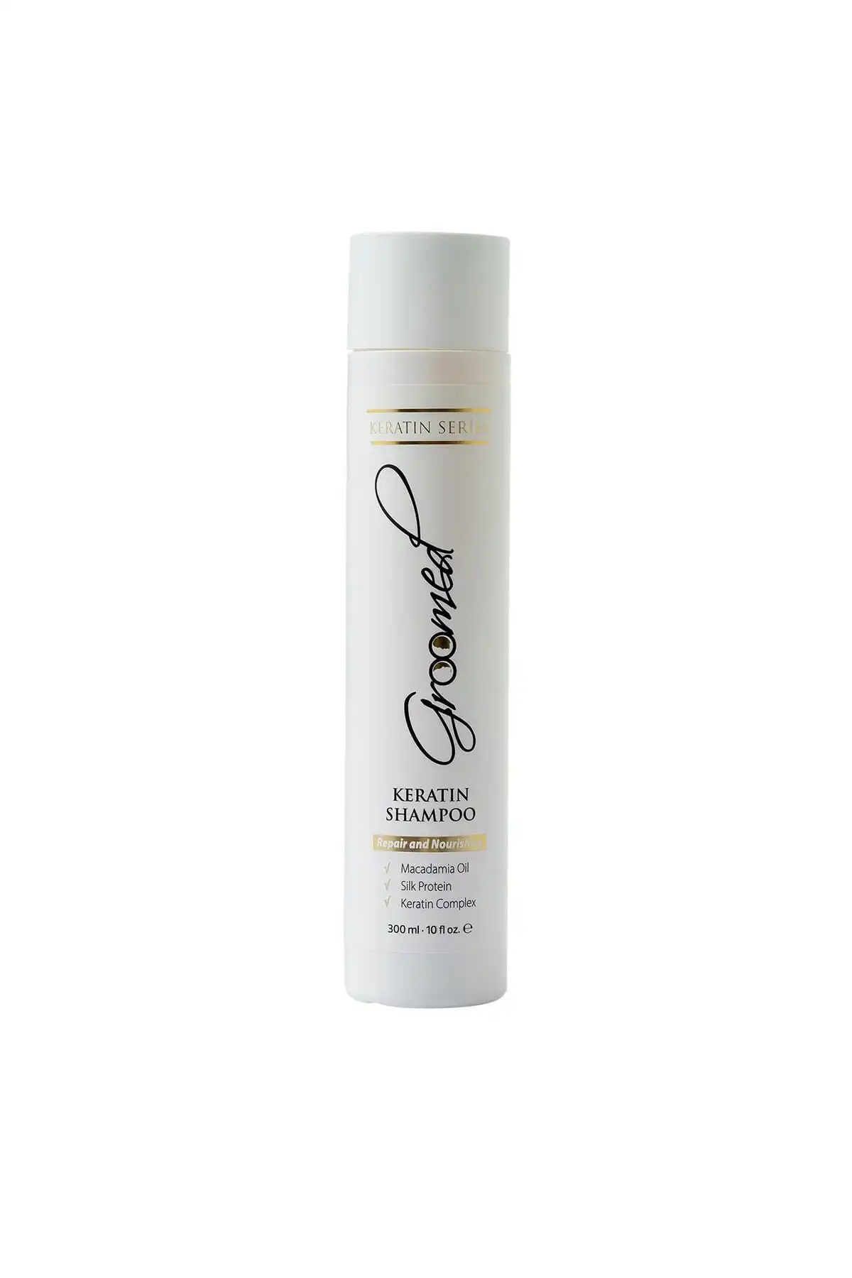 Groomed Keratin Şampuan: Kuru ve Yıpranmış Saçlar İçin Sülfatsız Çözüm