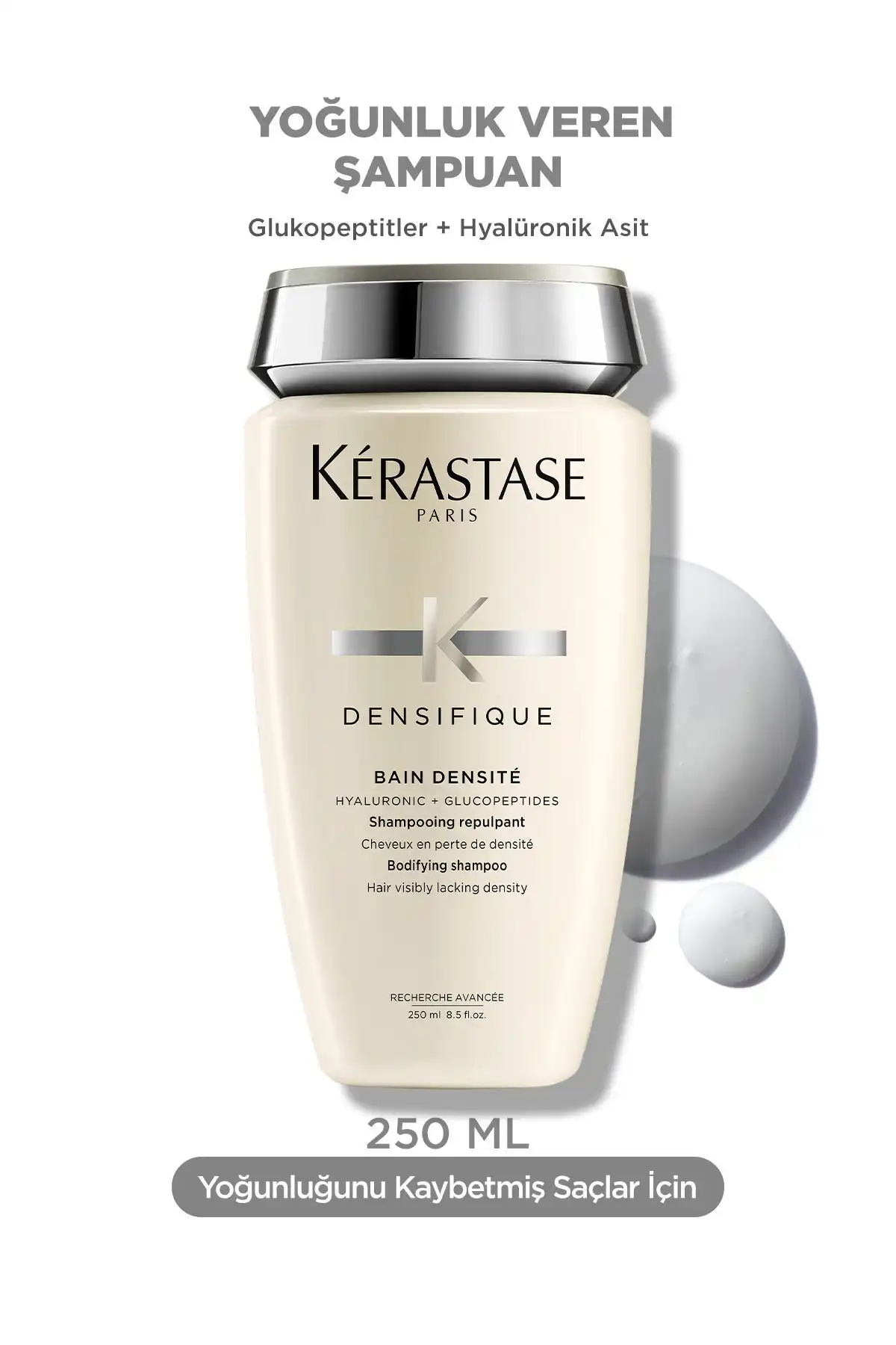 Kerastase Densifique Bain Densité: İnce Telli Saçlar İçin Yoğun Bakım Şampuanı