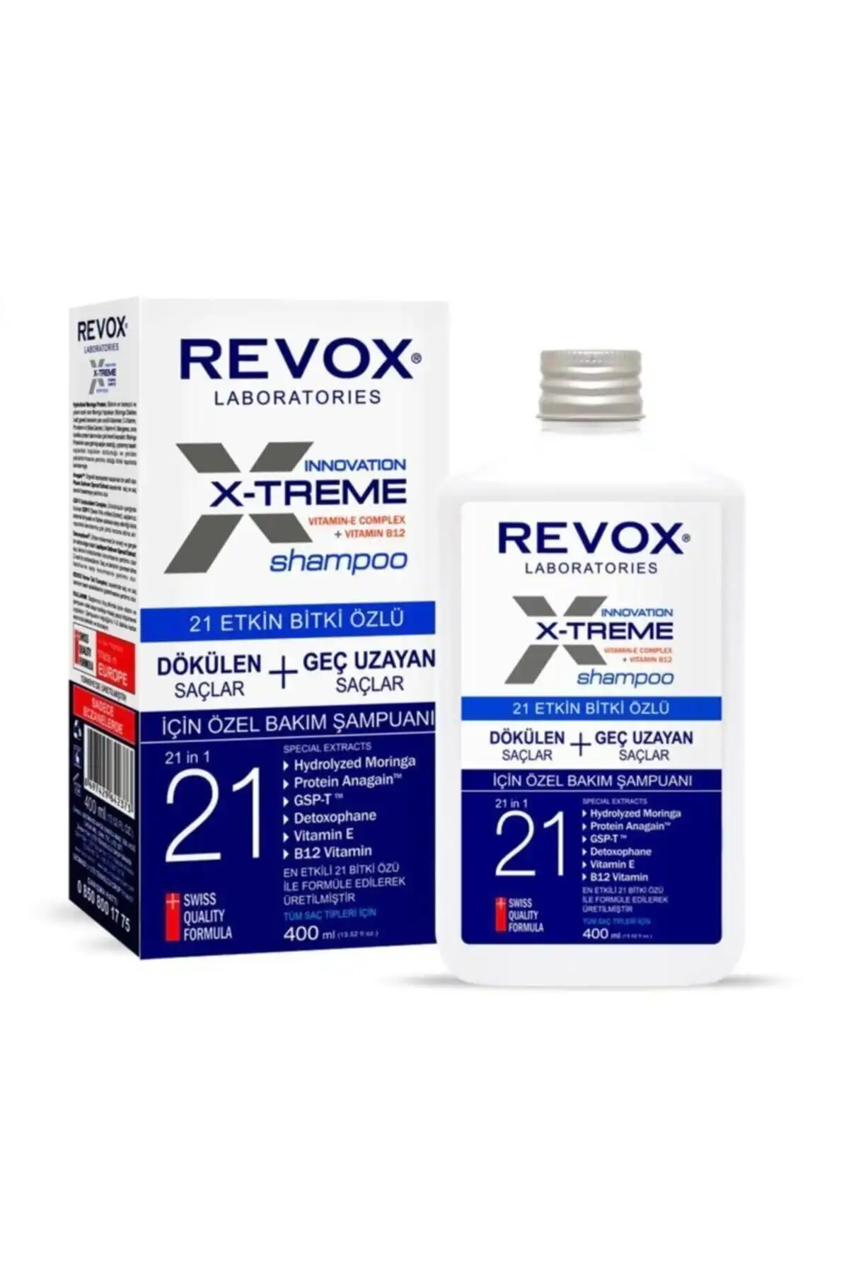 Revox X-treme Dökülen Geç Uzayan Saçlara Özel Ekstra Bakım Şampuanı