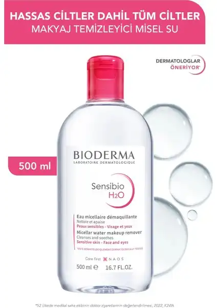 Bioderma Sensibio H2O: Hassas Ciltler İçin İdeal Makyaj Temizleme Ürünü