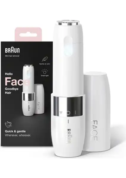 Braun Face FS1000: Kadınlar için Pratik ve Etkili Yüz Tüyü Dökücü Cihaz