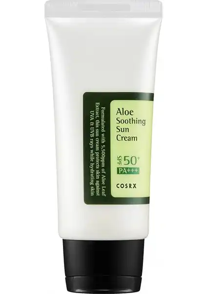 Cosrx Aloe Soothing Sun Cream: SPF50 ile Etkili Cilt Koruma ve Nemlendirme Ürünü