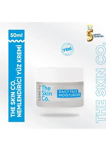 Görkito The Skin Co Nemlendirici Yüz Kremi ile Derinlemesine Cilt Bakımı Sağlayın