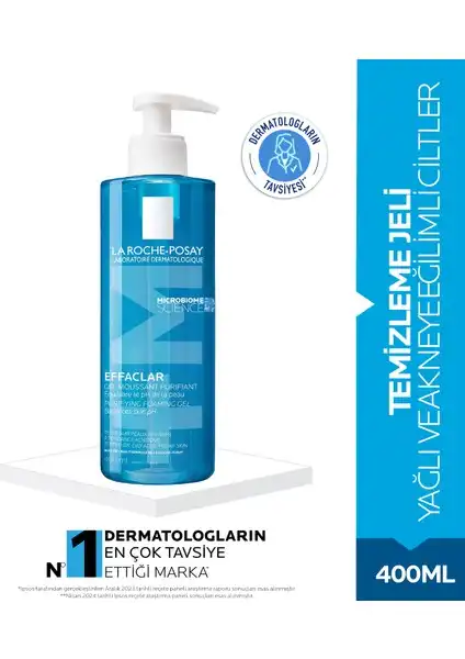 La Roche-Posay Effaclar Jel: Yağlı Ciltler İçin Etkili Bir Yüz Temizleyici