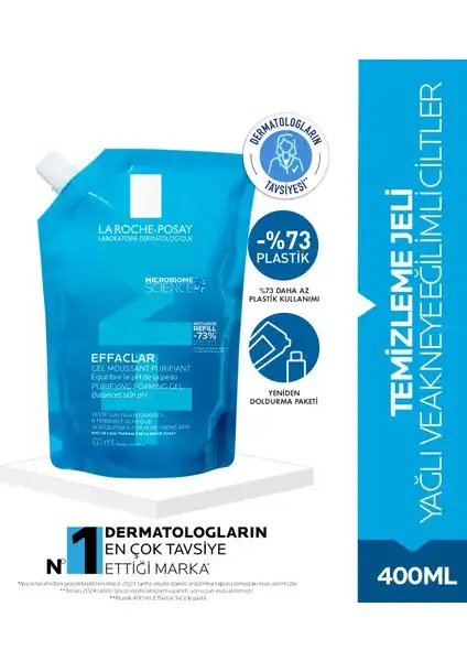 La Roche-Posay Effaclar Temizleme Jeli ile Yağlı Ciltler İçin Etkili Temizlik Çözümü