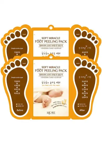 Mjcare Çorap Tipi Ayak Peeling Maskesi ile Yumuşacık Ayaklara Kavuşun