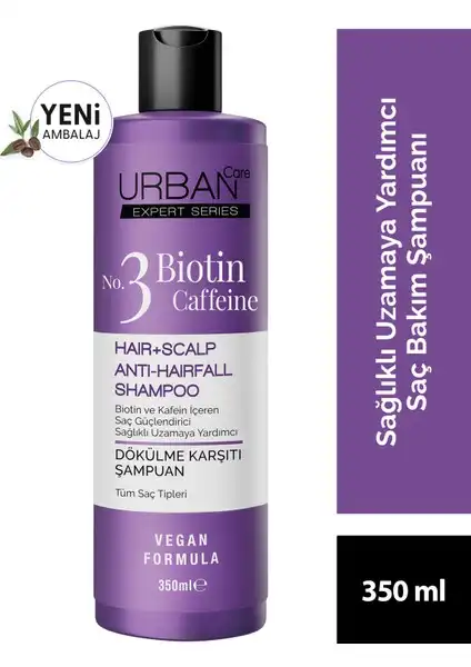 Urban Care Biotin & Caffeine: Dökülme Karşıtı Saç Bakım Şampuanı İncelemesi