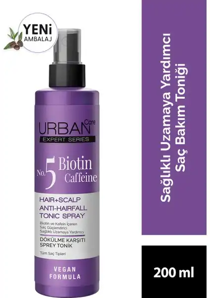 URBAN Care Expert Biotin ve Kafein Saç Toniği: Sağlıklı Saçlar İçin Etkili Çözüm