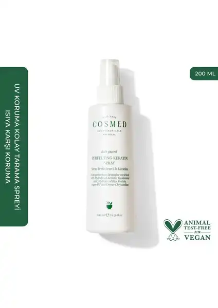 Cosmed Hairguard Perfecting Keratin Spray ile Saç Bakımında Güçlü Koruma