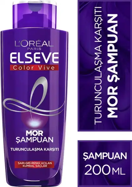 L'Oreal Paris Elseve Mor Şampuan ile Turunculaşmaya Son Verin
