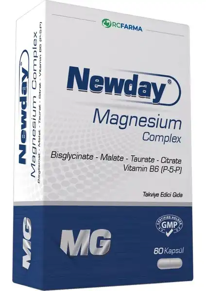 Newday Magnezyum Kompleksi: Günlük stres ile başa çıkmak için etkili bir destek