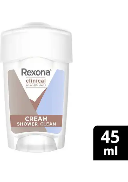 Rexona Clinical Protection Shower Clean: Uzun Süreli Koruma ve Ferahlık İçin İdeal Deodorant