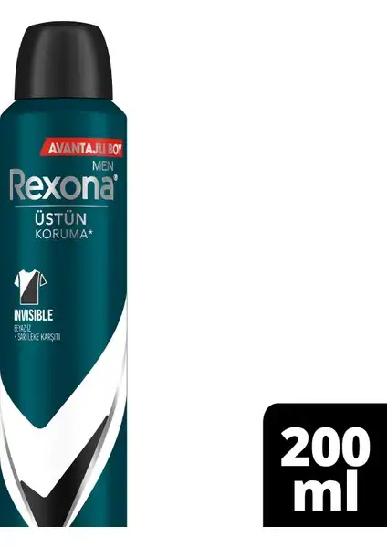 Rexona Men Invisible Black & White: 72 Saat Koruma Sunan Ferah Deodorant
