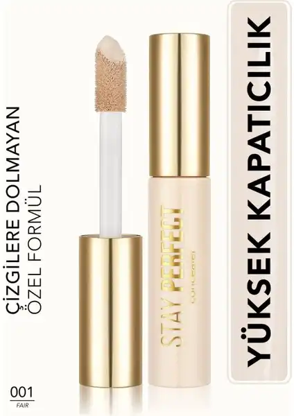 Stay Perfect Yüksek Pigmentli Yarı Mat Bitişli Likit Kapatıcı İncelemesi