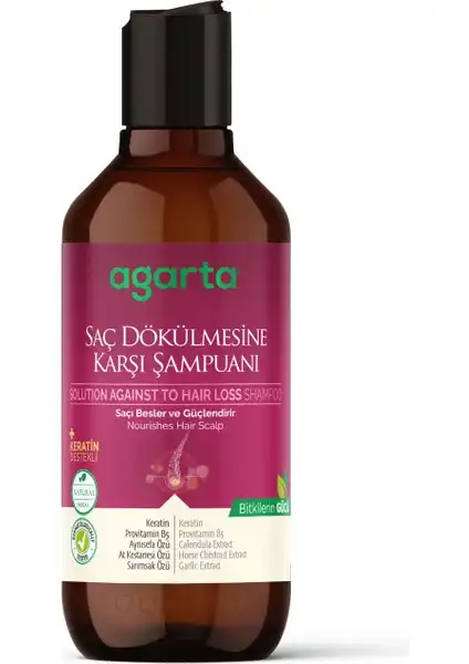 Agarta Doğal Şampuan: Saç Dökülmesine Karşı Etkili Bitkisel Çözüm