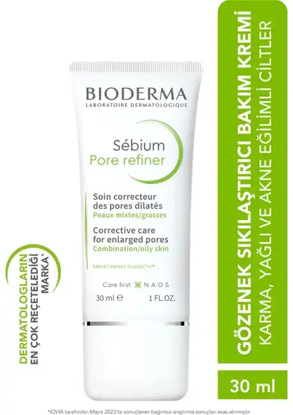 Bioderma Sébium Pore Refiner: Karma ve Yağlı Ciltler İçin Etkili Bakım Kremi