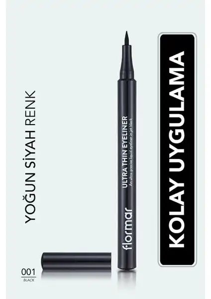 Flormar Ultra Thin Göz Kalemi İncelemesi: Mat, Yüksek Pigment ve Kolay Uygulama