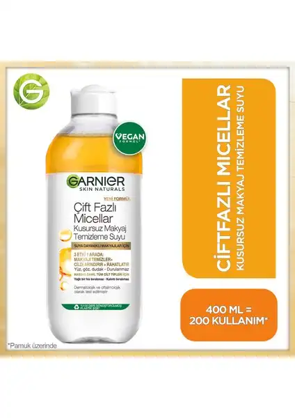 Garnier Micellar Kusursuz Makyaj Temizleme Suyu: Etkili Temizlik ve Bakım