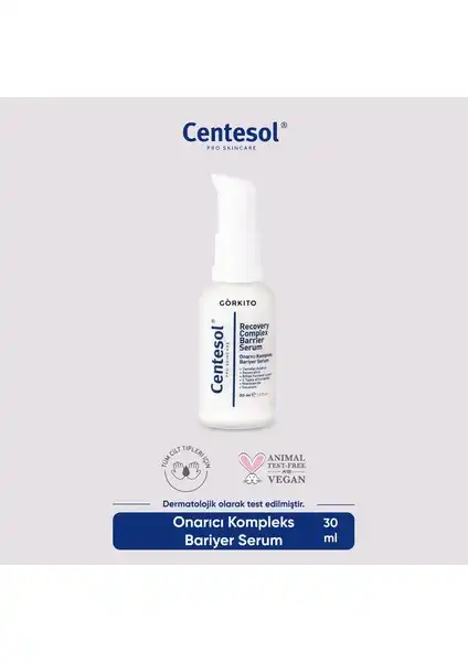 Görkito Centesol Onarıcı Kompleks Serum ile Cilt Bariyerini Güçlendirin