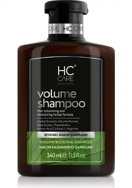 HC Care Volume Hacim Şampuanı: İnce Telli Saçlar İçin Doğal Hacim Destekleyici