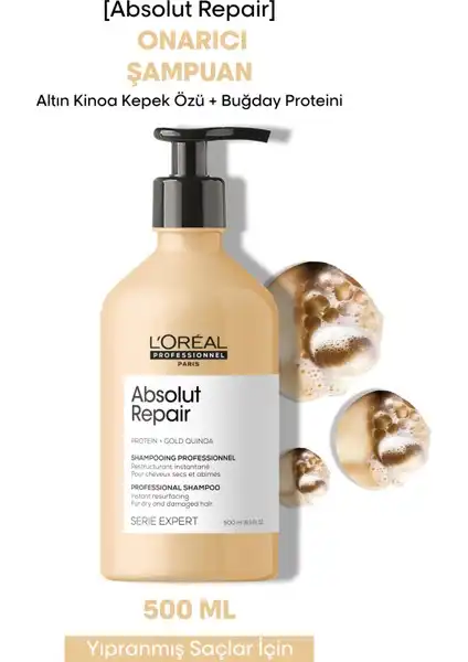 L'oreal Professionnel Serie Expert: Yıpranmış Saçlar İçin Etkili Onarıcı Şampuan
