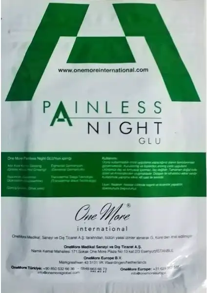 One More Painless Night Glu: Ağrı Kesici Bant ile Hızlı Rahatlama İmkanı