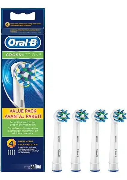 Oral-B Diş Fırçası Yedek Başlığı Cross Action: Temizlik ve Kullanıcı Yorumları