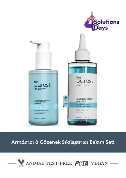 The Purest Solutions & Bakım Seti ile Cilt Temizliğinde Yenilikçi Çözümler