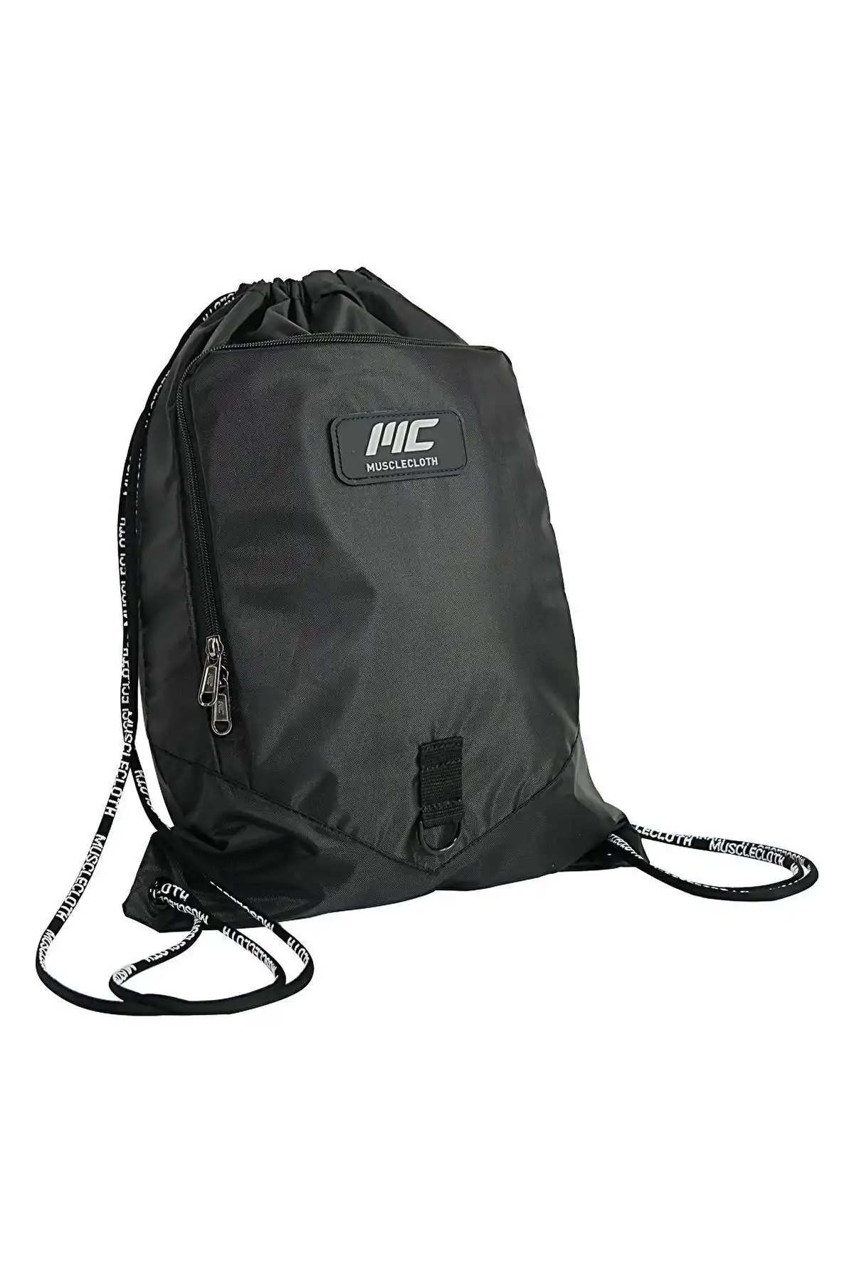 MuscleCloth Siyah Spor Çantası 14 Litre Hafif ve Fonksiyonel Tasarım