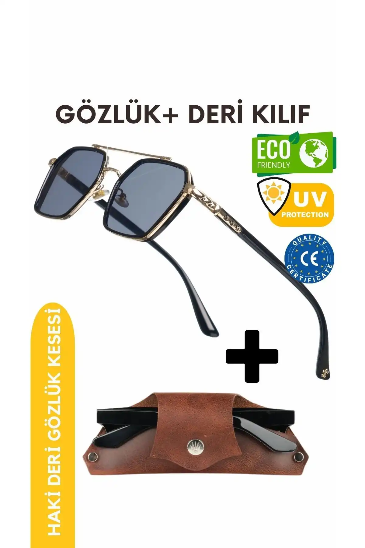 WATCHOFROYAL Royal Eyewear Re0039 Siyah ve Renkli Güneş Gözlüğü Şıklık ve Fonksiyonellik Bir Arada