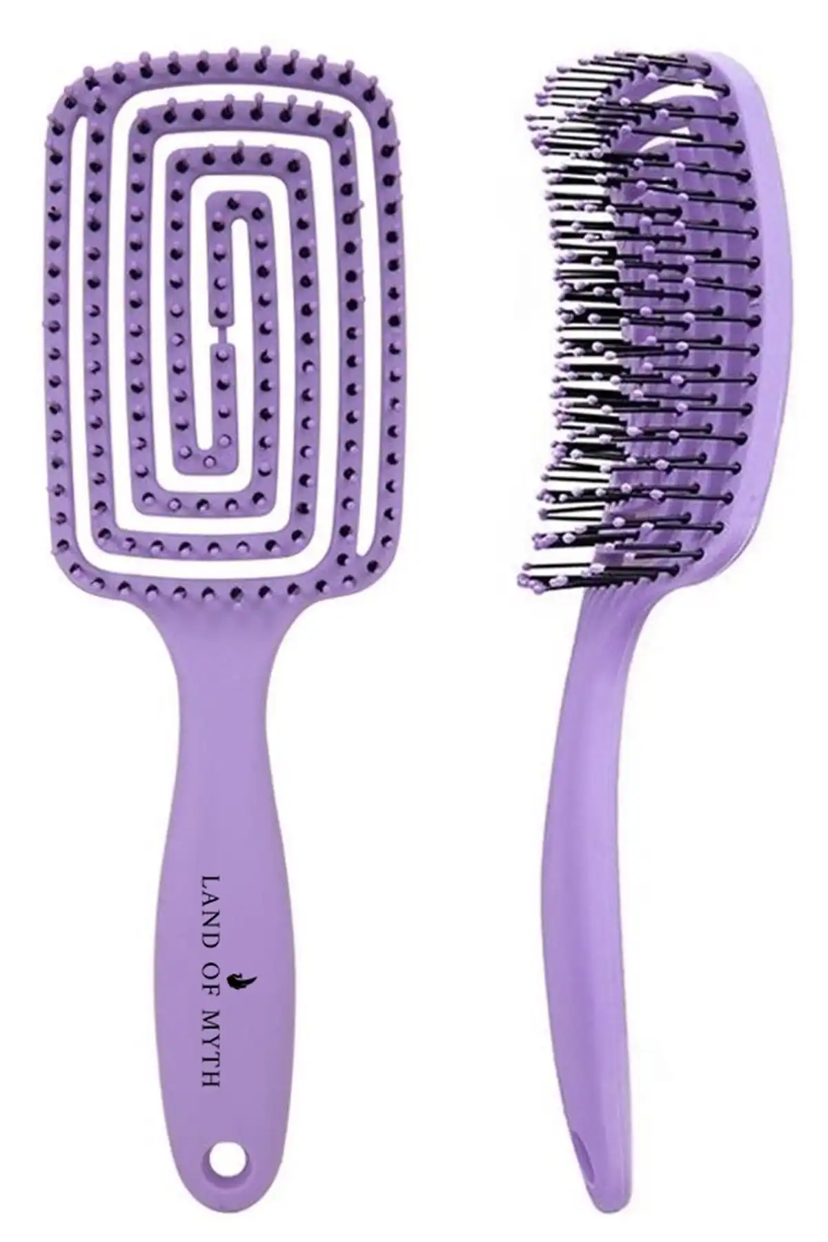 Saç Açıcı Fırçalar Karşılaştırması: LAND OF MYTH Lom1273 ve Tangle Teezer Mini