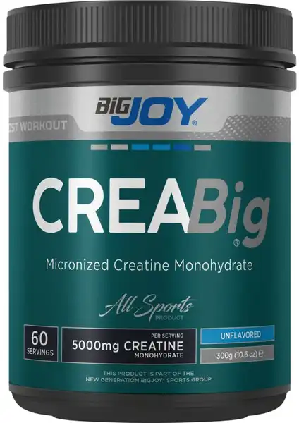 Bigjoy Sports Creabig Powder Kreatin ile Performansınızı Artırın