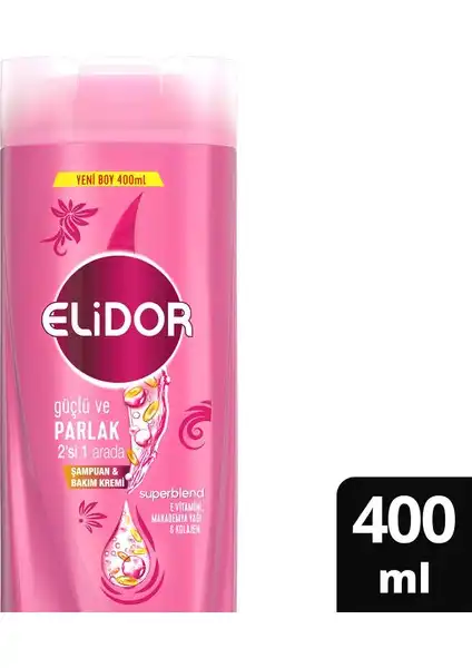 Elidor Superblend 2'si 1 Arada Şampuan ve Saç Bakım Kremi İncelemesi