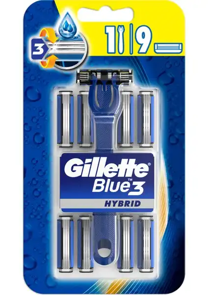 Gillette Blue3 Hybrid Tıraş Makinesi: Gelişmiş Tasarımı ve Kullanıcı Yorumları