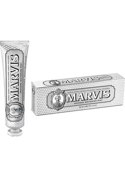Marvis Smokers Whitening Mint Diş Macunu: Etkili Beyazlatma ve Ferahlama Sağlayan Ürün