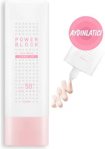 MISSHA A'pieu Power Block Tone Up Sun Base: Yüksek Koruma ve Cilt Aydınlatma