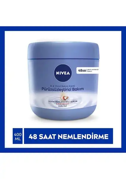 NIVEA Pürüzsüzleştirici El ve Vücut Bakım Kremi ile Cilt Bakımında Yenilikler