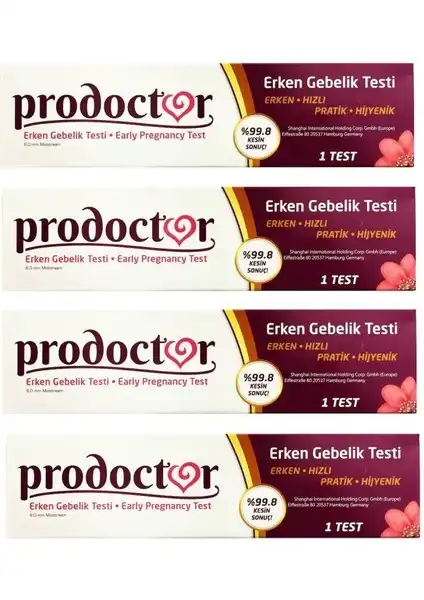 Prodoctor Erken Hamilelik Testi: Kullanım Kolaylığı ve Etkin Sonuçlar