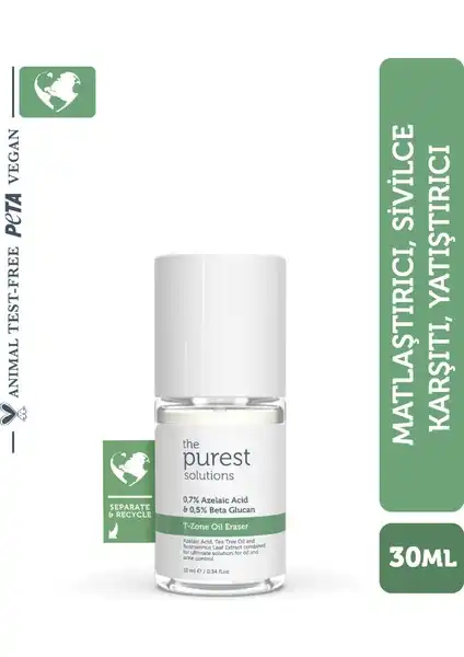 The Purest Solutions Anında Matlaştırıcı ve Yüz Bakım Maskesi: Yağlı Ciltler için İdeal Seçim