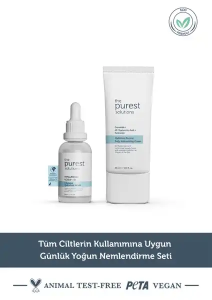 The Purest Solutions Günlük Yoğun Nemlendirme Seti TPS137: Cilt Bakımında Etkili Çözüm