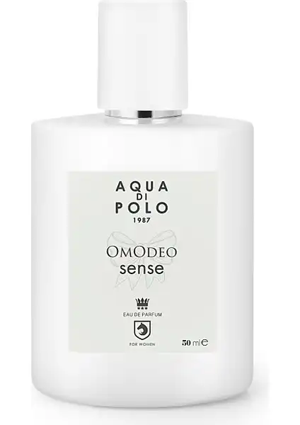Aqua Di Polo 1987 Omodeo Sense Kadın Eau de Parfum Floralsi ve Şıklığı Yansıtan Parfüm