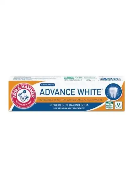 Arm & Hammer Advance White Beyazlatıcı Diş Macunu 75 ml doğal içeriklerle etkili temizlik