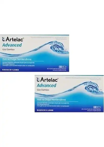 Artelac Advanced Göz Damlası Göz Kuruluğu ve Rahatlatıcı Etkisiyle Günlük Kullanım İçin Güvenilir