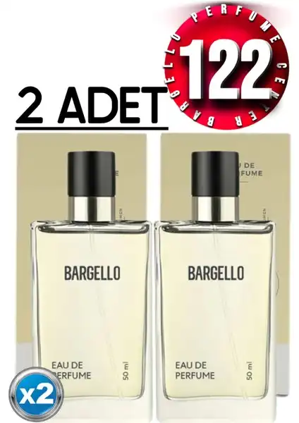 Bargello 122x2 Bayan Parfüm Odunsu ve Çiçeksi Notalarıyla Uzun Süre Kalıcı