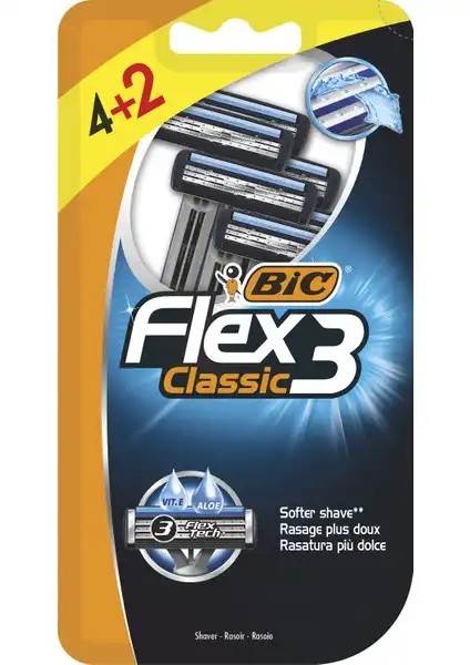 Bic Flex 3 Tıraş Bıçağı ile Günlük Bakımda Yüksek Performans ve Konfor