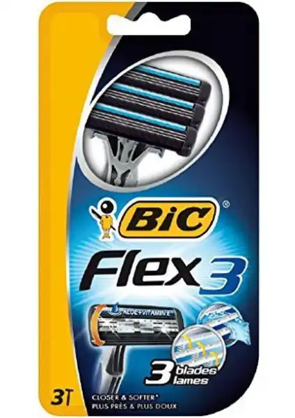 Bic Flex 3 Tıraş Bıçağı: Yüksek Performanslı ve Ergonomik Erkek Tıraş Çözümü